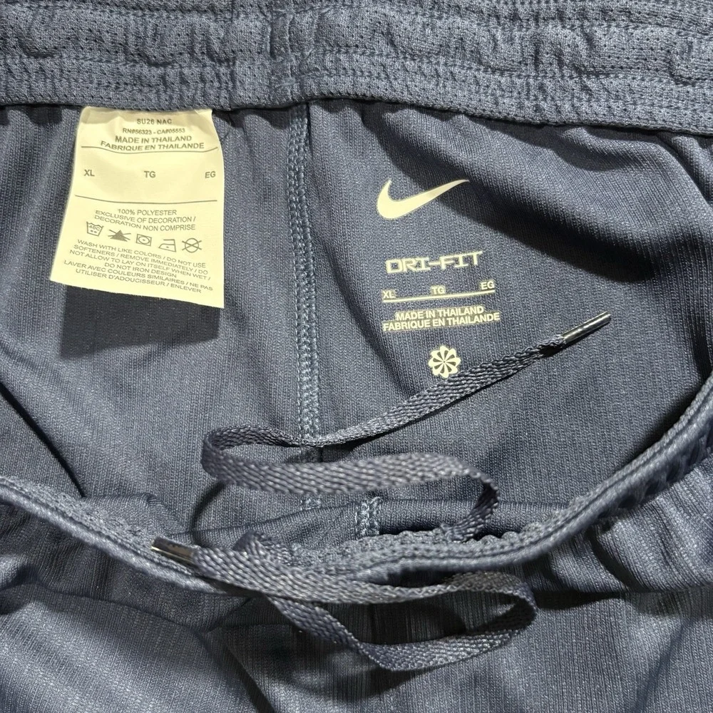 NIke x USWNT Dri-FIT Shorts Women's XL USA Soccer Navy Blue Logo IB4598-410